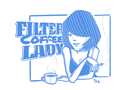 Filter Coffee Lady