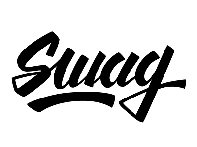 Swag lettering