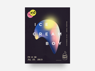 Ice Cream Boy - Album presentation poster