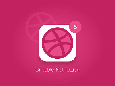 Dribbble Notification