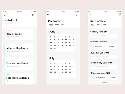Calendar App Project