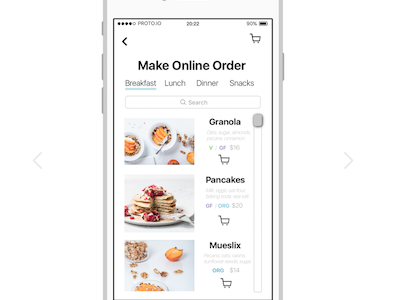Cafe Mobile App Project