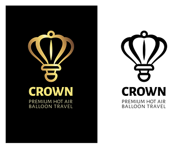 Daily Logo Challenge #2 - Hot Air Balloon balloon dailylogochallenge hotairballoon logo premium