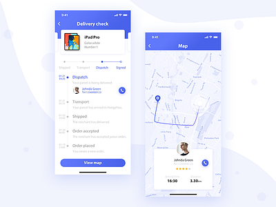 Delivery check ui 100