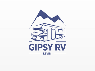 GIPSY RV Centre - Logo branding design icon illustration logo typography vector