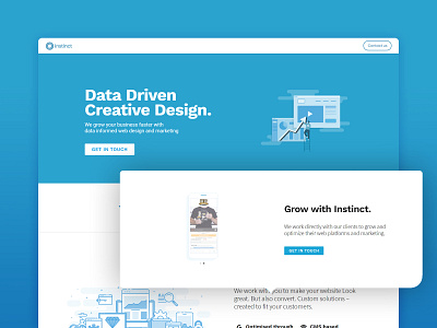 Instinct Marketing Website Version 1