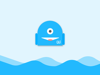 Animated Logo for Messenger Bot animated bot brand logo messenger monster motion