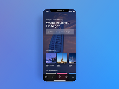 Travel App Preview