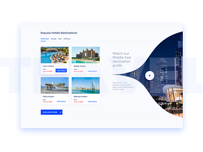 Travel Hotel Destinations destinations hotels minimal shot travel ui ux video website