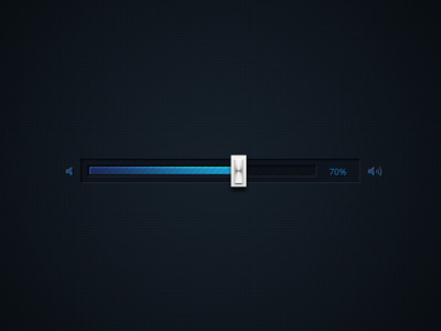 Volume Slider by Krishna Chaitanya Velagapati on Dribbble