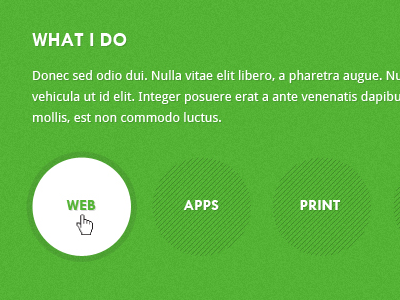 about about apps dribbble graphic green print web