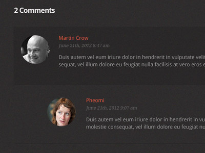Comments black circle circular comments dark dark theme design dribbble gray texture website