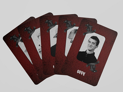 CHAT-GAROU: cards design art direction brand brand design brand identity branding branding design identity