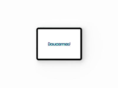 DOUCEMED: logo mockup art direction brand brand design brand identity branding branding design identity