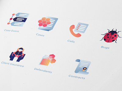 Icons set for infographic #16 colors flat design icons iconset illustration infographic