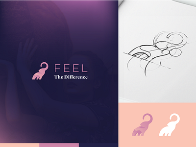 Feel 2d branding colors drawing graphic design icons logo sketch typography ui ux