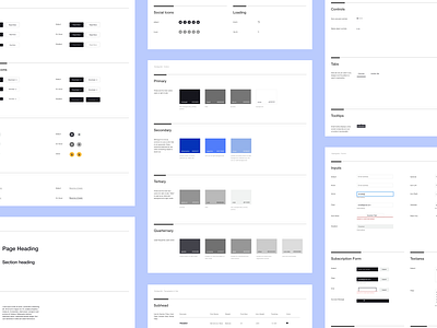 NounSystem — a design system on Noun Project component library design design system figma pattern library product design sketch style guide styleguide ui ui design ui library