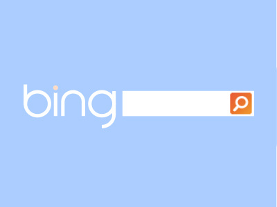 Bing (re)brand brand logo type web