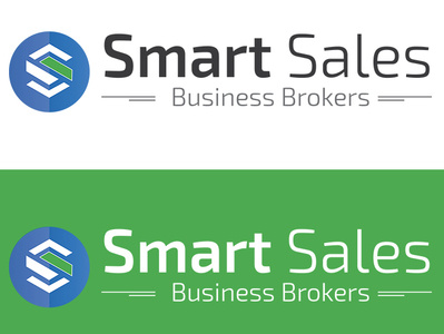 Smart Sale Business Broker icon illustration logo vector