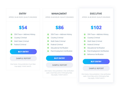 Pricing tables pricing plan ui design uiux ux design