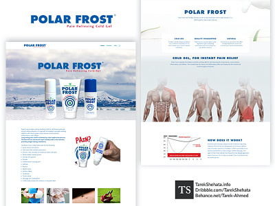 Polar Frost Website egypt frost pain polar product relief