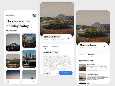 App Travel app design designer experience interface mobile mockup popular popular design travel travel app ui ux