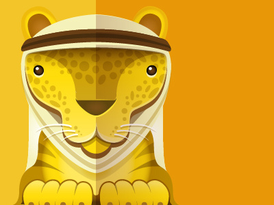 Leopard game leopardo vector