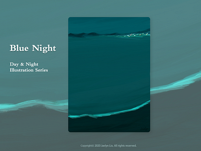 Illustration:Blue Night