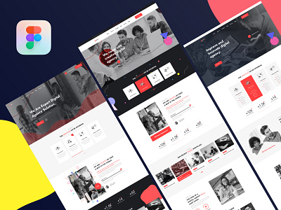 Business Figma Template business corporate creative design ecommerce fashion figma illustration logo marketing modern psd ui ux