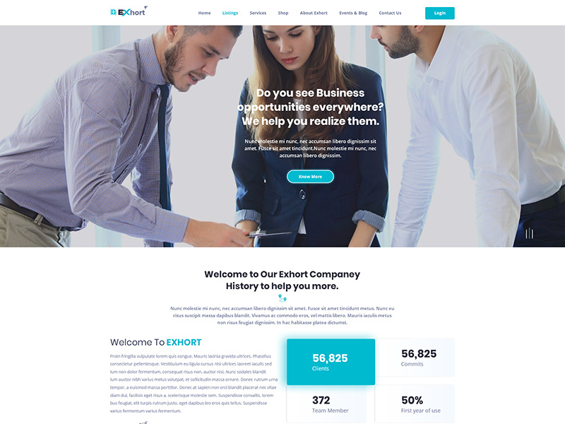 Consulting, Business & Finance PSD Template by Towkibur Rahman on Dribbble