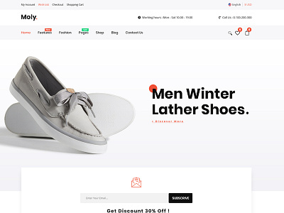 Moly - eCommerce Fashion PSD Template clothing ecommerce fashion man store modern plant plants store professional psd ecommerce shop site templates unique unique store woman store