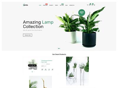 Lamia - Clean, Minimal eCommerce PSD Template ecommerce electronic fashion furniture marketplace modern clean multipurpose online shop online store retail shop shopping vendor wholesale