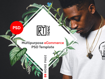 RT Tonic - Multipurpose eCommerce PSD Template