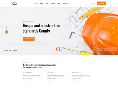 Buildrop - Construction PSD Template chemicals construction contractor energy factory handyman heavy industries industrial industrial business industry manufacturing oil plant production remodeling