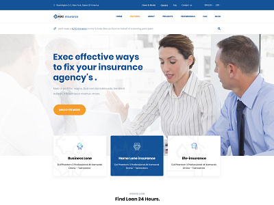Insurance Agency agent drag drop insurance insurance agency insurance company page builder quote form
