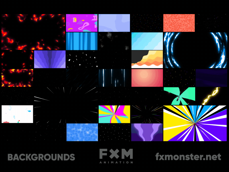 Motion Backgrounds 2d fx 2dfx animation anime backgrounds cartoon fire flame frame by frame illustration liquid liquid motion logo shapes speed speed lines