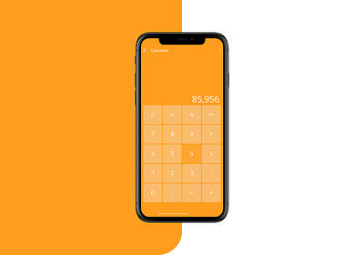 Calculator calculator design illustration minimal