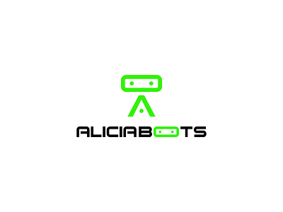 Alicia Bots branding design illustration logo typography vector
