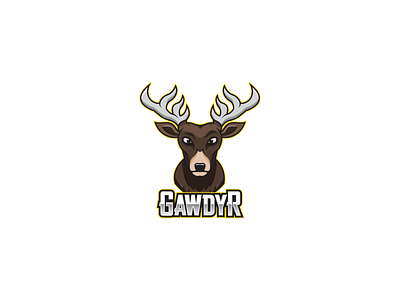 Gawdyr branding design e sports gaming illustration logo twitch typography vector