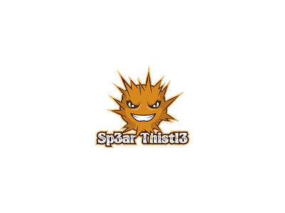 Sp3ar Thistl3 branding design e sports gaming illustration logo twitch typography vector