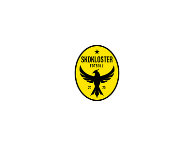 Skokloster Fotboll branding design fotball illustration logo soccer sports typography vector