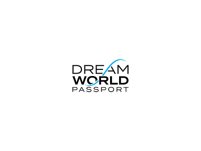 Dream World Passport logo branding design graphic design illustration logo typography vector