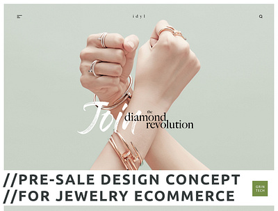👋 Dig the concept of 💎 jewelry online store concept ecommerce jewellery jewelry store store design storefront