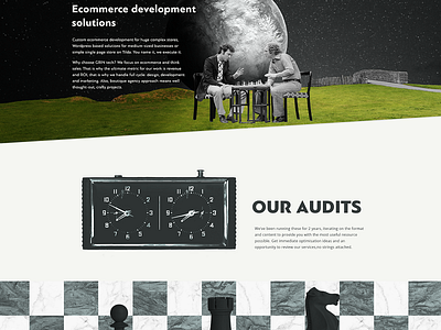 Ecommerce audit @ the.gt (our own website) audit ecommerce landing page space