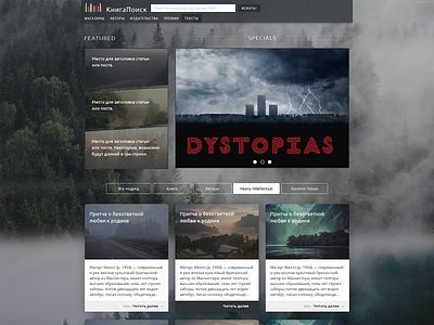 Homepage of Literature Blog