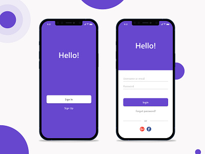 Registration Screen for Mobile App by SM Fahad Hussain on Dribbble