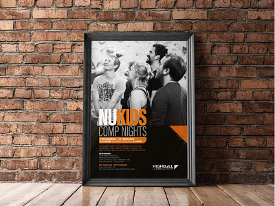 Highball Nukids Poster graphic design poster print typography