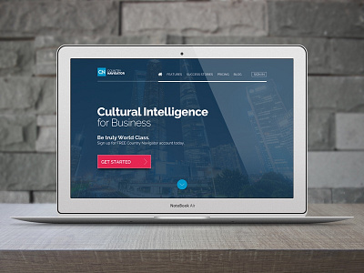 Country Navigator Website Design