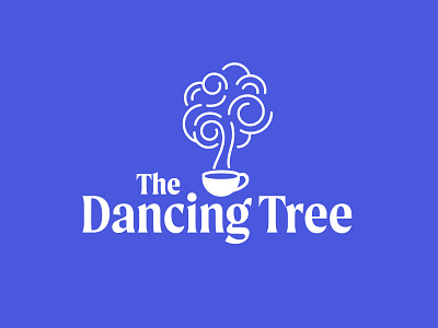 The Dancing Tree branding business coffee coffee shop coffee shop logo coffeeshop illustrator logo logo design logos logotype vector