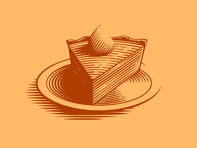 Pumpkin Pie branding design drawing illustration photoshop vector